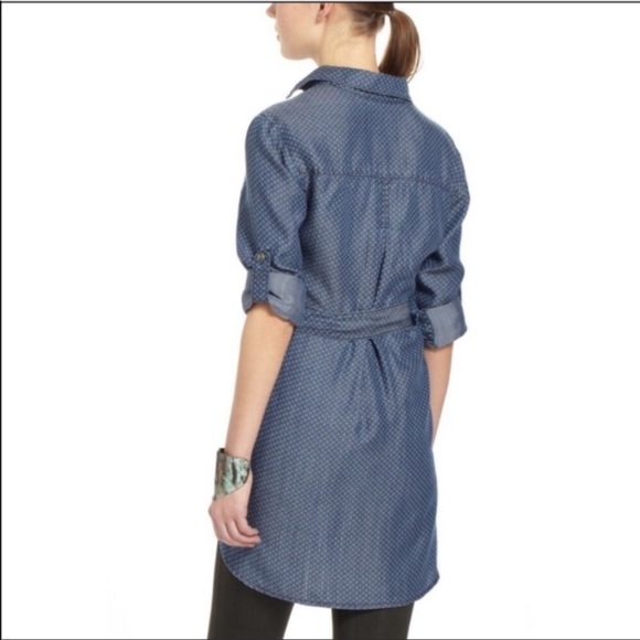 Anthropologie "cloth and stone" denim tunic - Picture 4 of 15